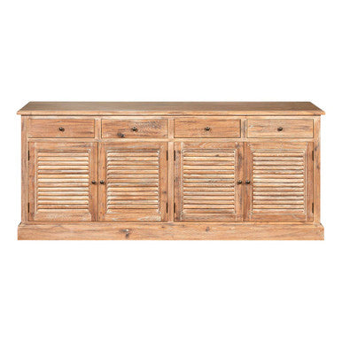 Lyon 4 Drawers Whitewash Sideboard