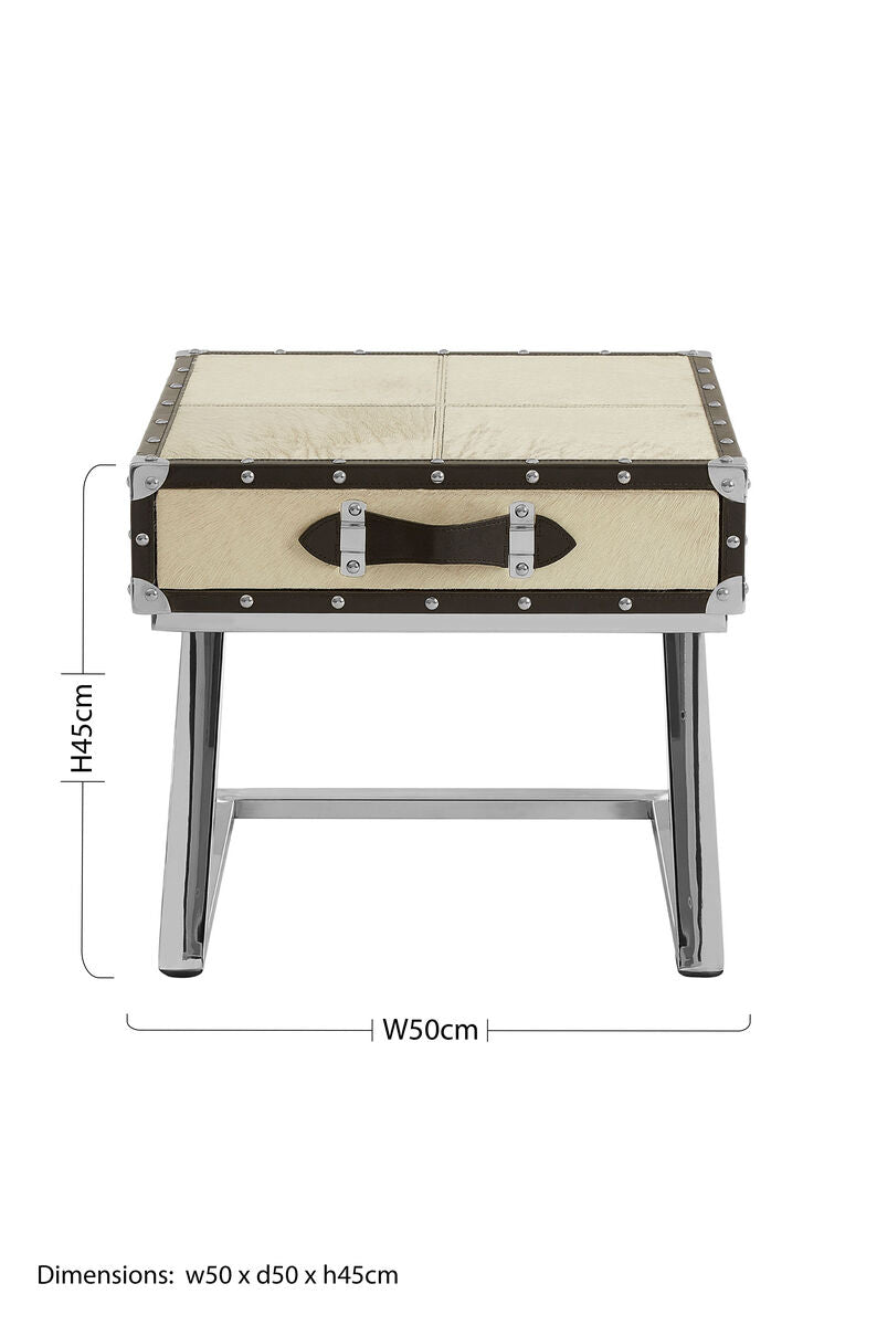 Kensington Townhouse Leather End Table