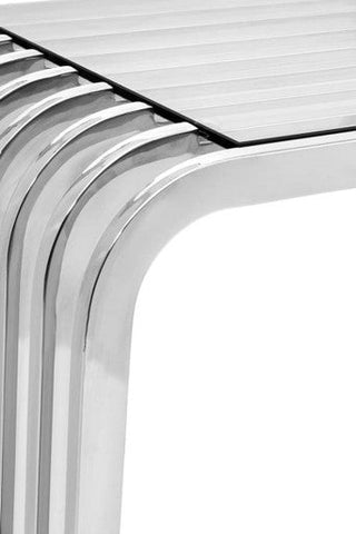 Vogue Slatted End Table