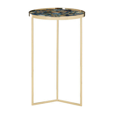 Vita Blue Agate Table