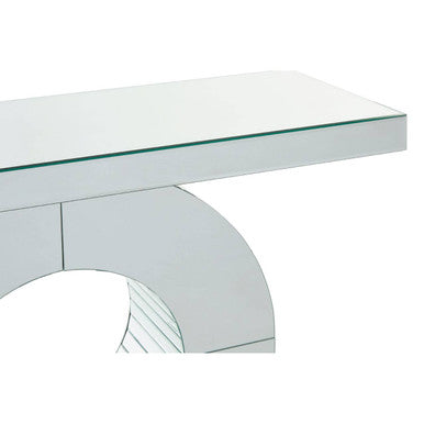 Gianara Mirrored Console Table