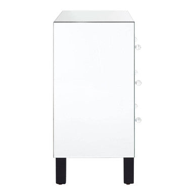 Graciela Chest of 4 Drawers With Mirror Frame