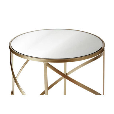 Avantis Set Of 2 Swirl Frame Tables