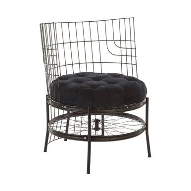 Mantis Black Wheel Design Chair