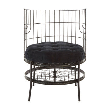 Mantis Black Wheel Design Chair