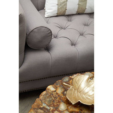Relic Agate Top Round Coffee Table
