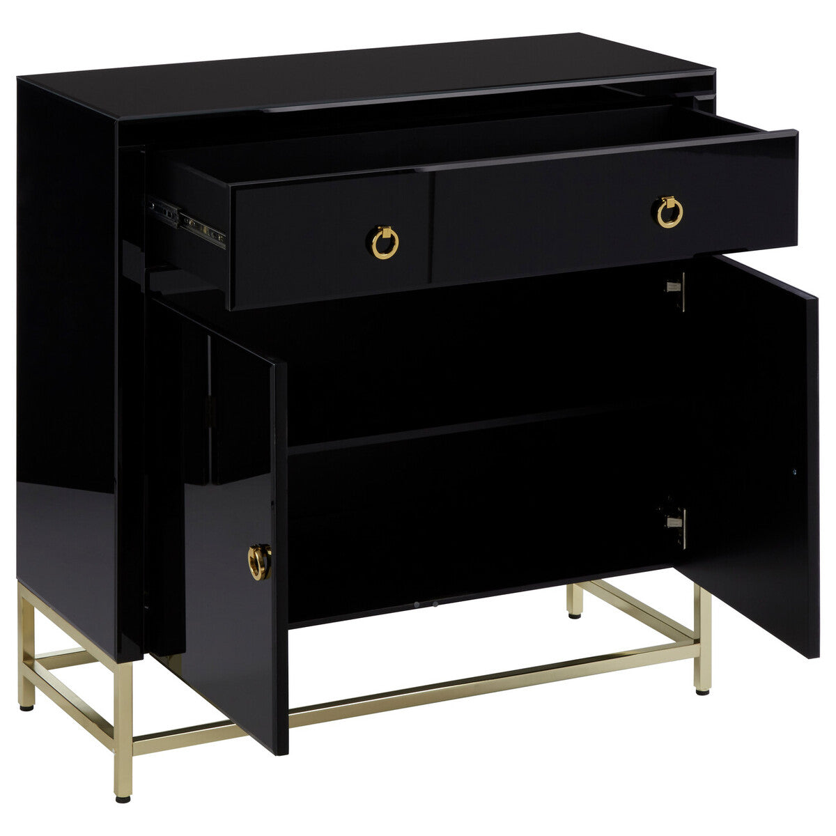 Kensington Townhouse Black Cabinet