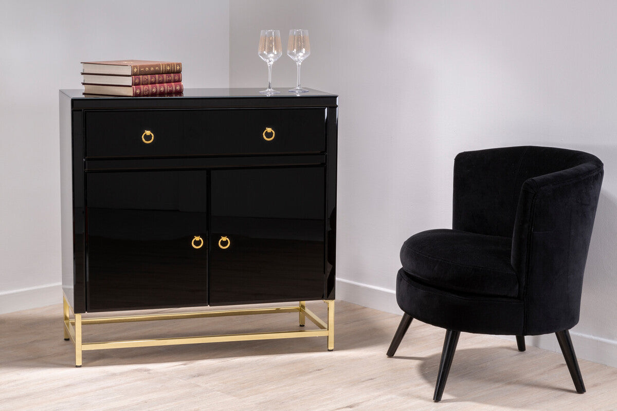 Kensington Townhouse Black Cabinet