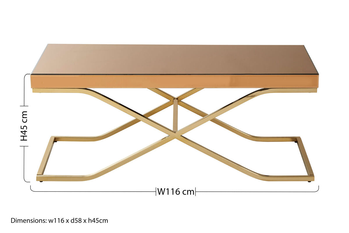 Kensington Townhouse Light Brown Coffee Table