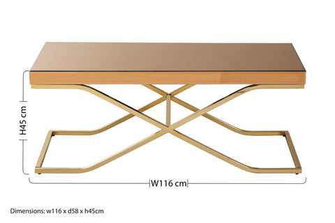 Kensington Townhouse Light Brown Coffee Table