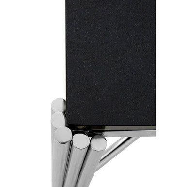 Clarice Granite Top Side Table