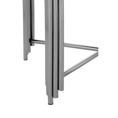 Clarice Granite Top Side Table