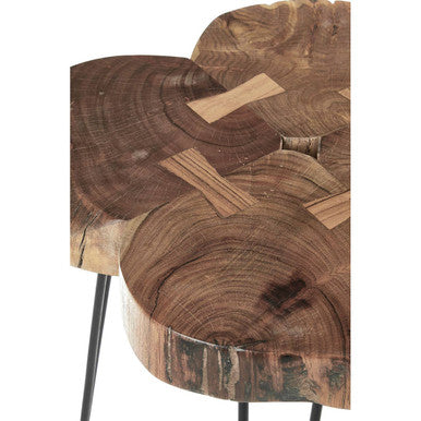 Nandri Acacia Wood Side Table