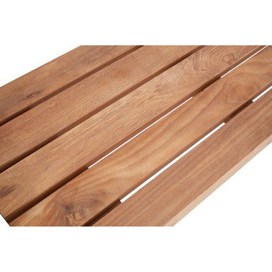 Nandri Slatted Teak Wood Bench