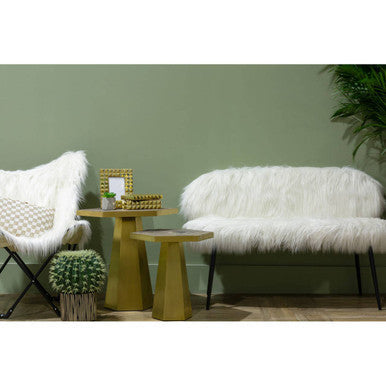 Titan Small Hexagon End Table