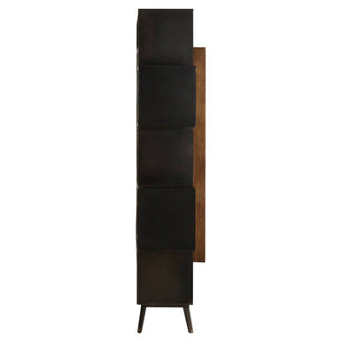 Mason Black Iron Frame Shelf Unit