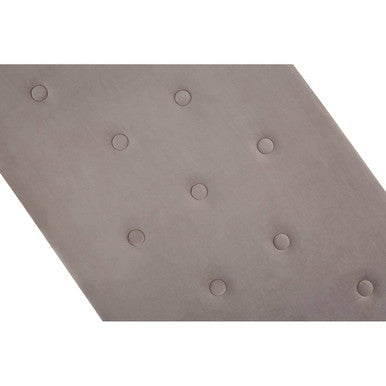 Allure Mink Tufted Bench