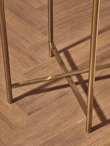 Vita Natural Agate Side Table