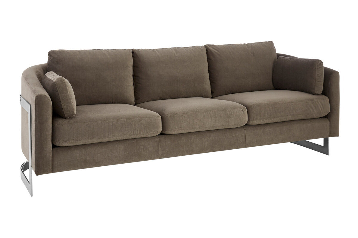 Freda 3 Seat Grey Sofa