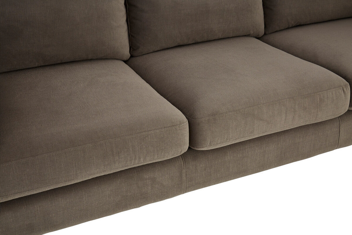 Freda 3 Seat Grey Sofa