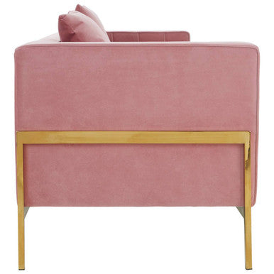 Rena 3 Seat Pink Sofa