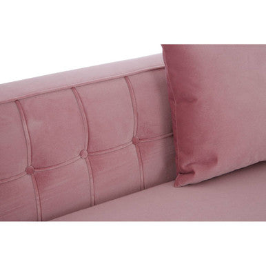 Rena 3 Seat Pink Sofa
