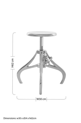 Maxi Crank Mechanism Stool