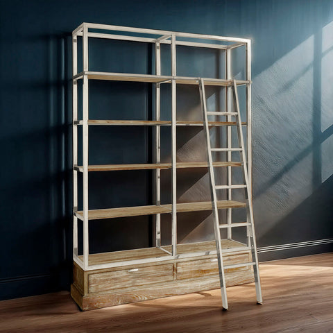 Richmond Shelving Unit  With Ladder