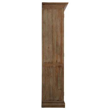 Richmond White Washed Pine Wood 2 Door Cabinet