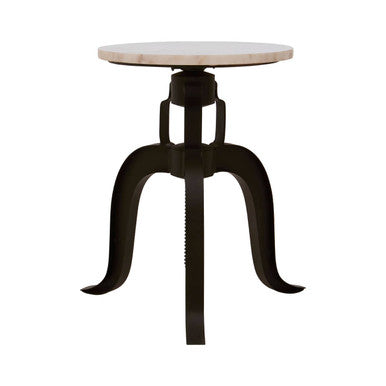 Vasco 3 Leg Bar Stool With White Marble Top