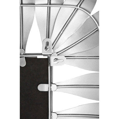 Merlin Silver Leaf Frame Wall Mirror