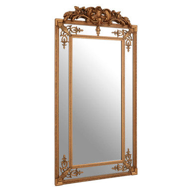 Deymonte Ornate Mirror with Gold Finish