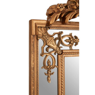 Deymonte Ornate Mirror with Gold Finish