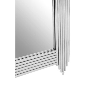 Clarice Stainless Steel Frame Wall Mirror