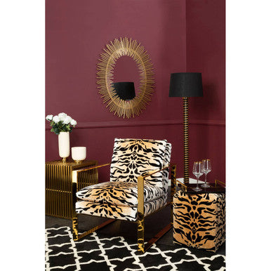 Phalanx Oval Wall Mirror