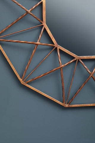 Zariah Geo Wall Mirror