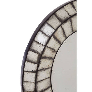 Riza Oval 3D Mozaic Wall Mirror