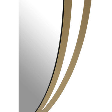Trento Double Ring Design Wall Mirror