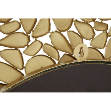 Templar Pebble Effect Round Wall Mirror