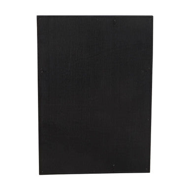 Jakara Black Finish Wall Mirror