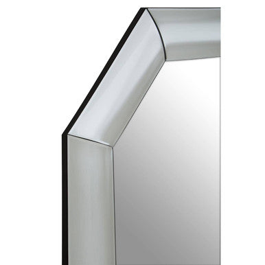 Josie Silver Octagon Wall Mirror