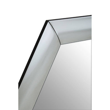 Josie Silver Hexagon Wall Mirror