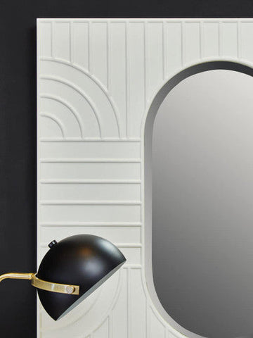 Danta Off White Wall Mirror