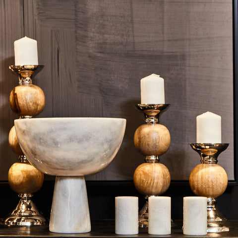 Hampstead Large Pillar Candle Holder