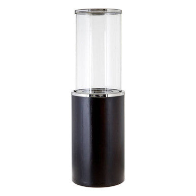 Hampstead Medium Mango Wood Hurricane Candle Holder