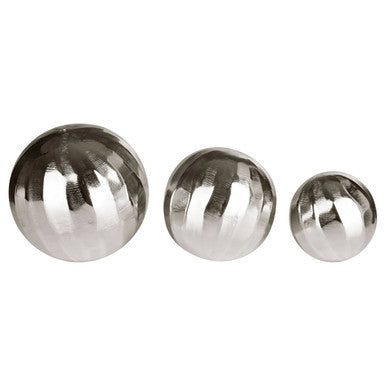 Kensington Townhouse Set of Three Nickel Balls
