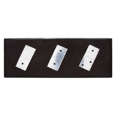 Churchill Games Black Mango Wood Domino Set