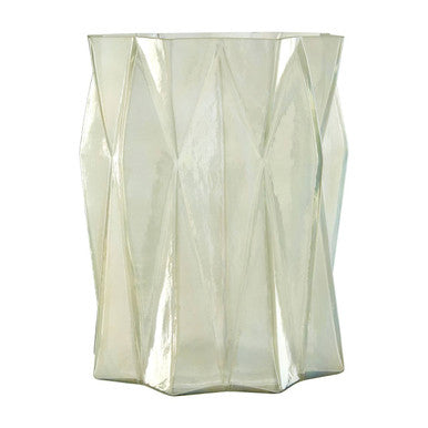 Rambia Large Iridescent Glass Candle Holder