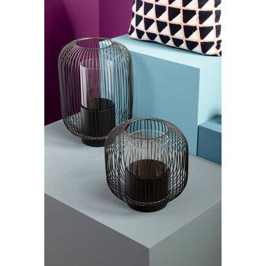 Trento Large Black Lantern