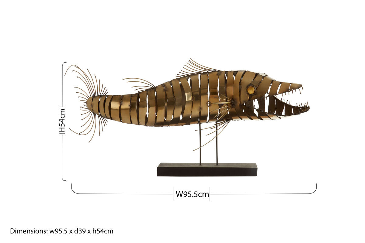 Zania Barracuda Sculpture